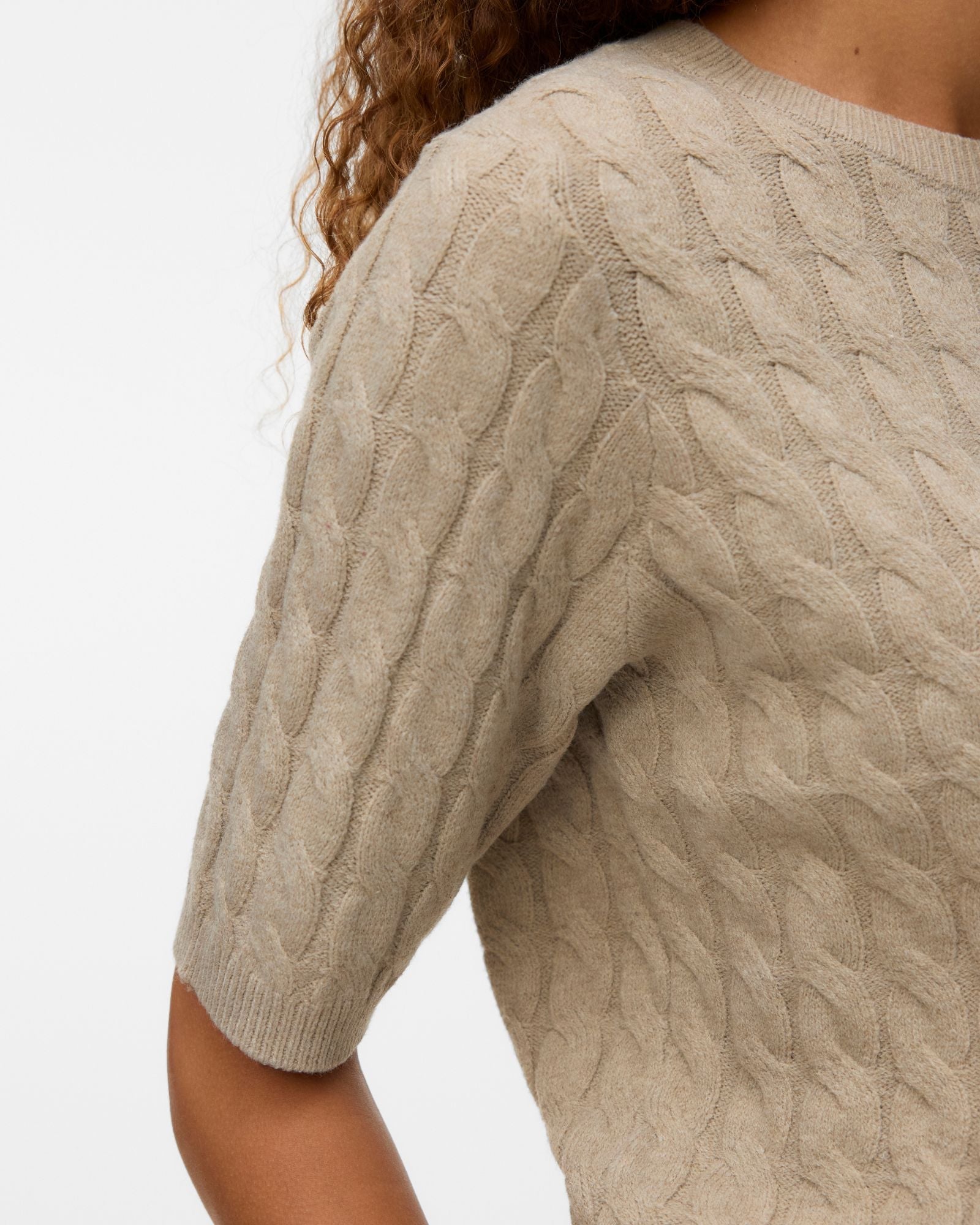 AWLORELLA COLLARED KNIT